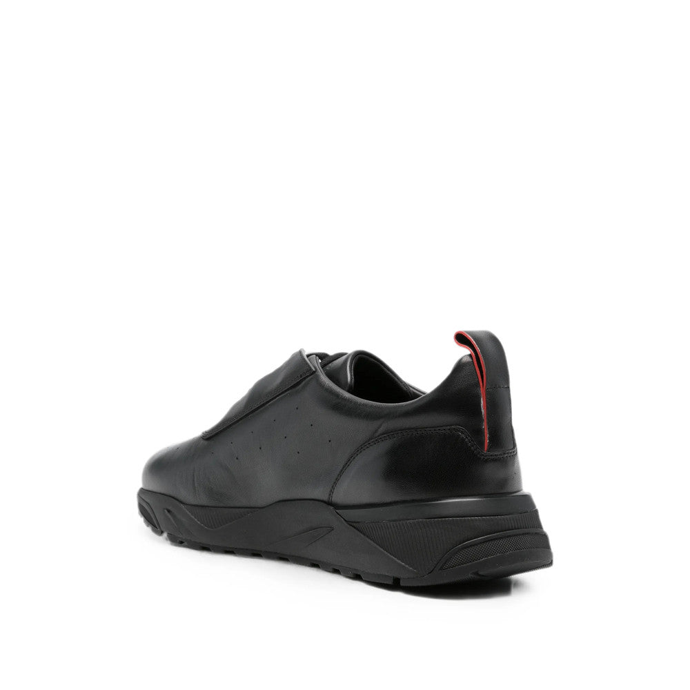 Black Perforated Sneakers 4