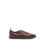 Brown Logo Classic Sneakers 1