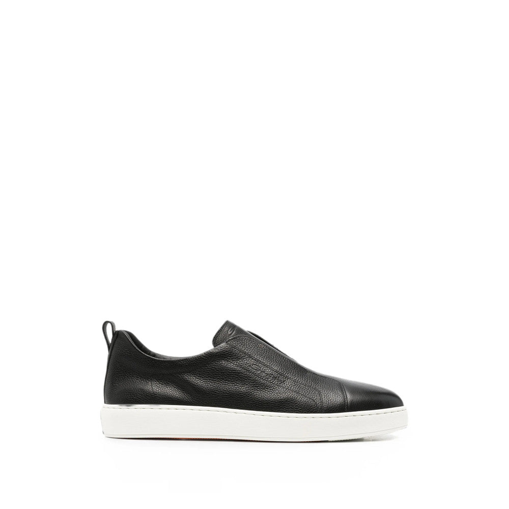 Black Slip On Sneakers 1