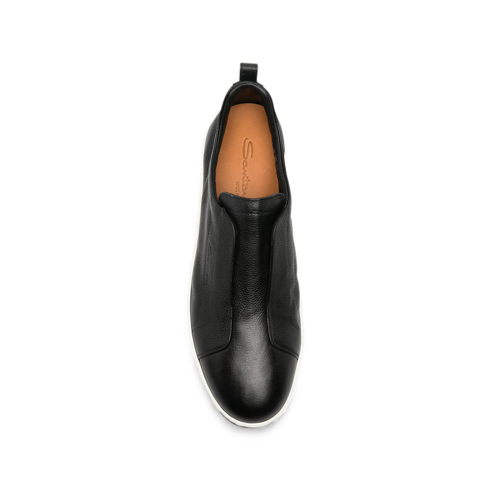 Black Slip On Sneakers 3