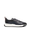 Navy Blue Slip On Sneakers 1