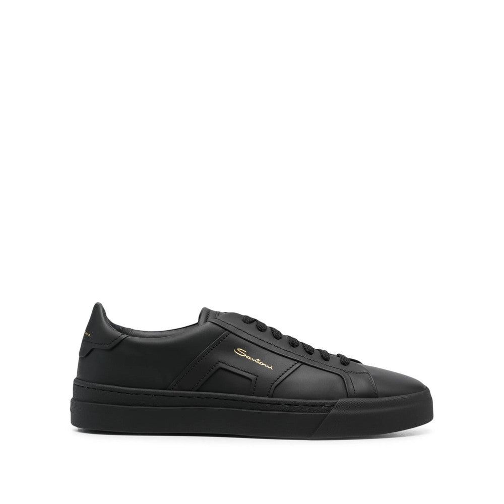 Black Logo Sneakers 1