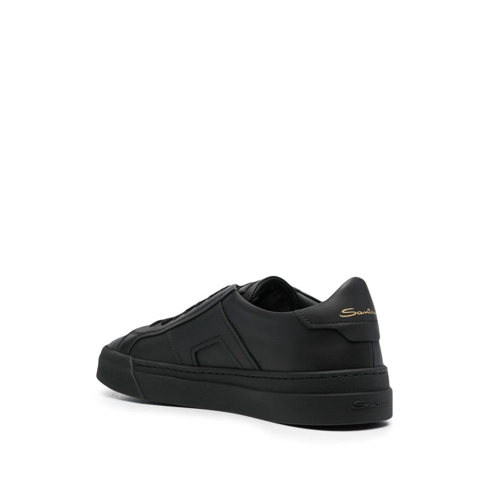 Black Logo Sneakers 2