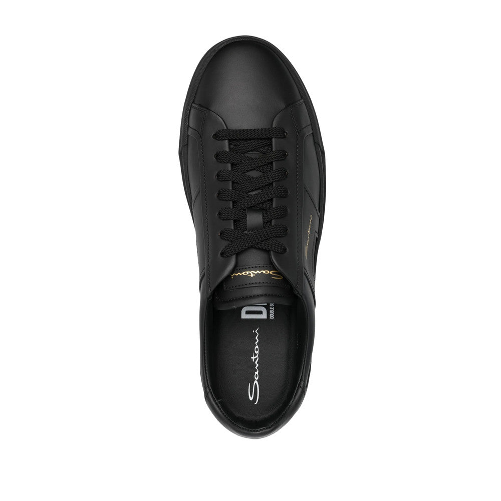 Black Logo Sneakers 3