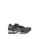 Black Graphic Wave Prophecy Sneakers 1