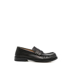 Black Slip On Loafers 1
