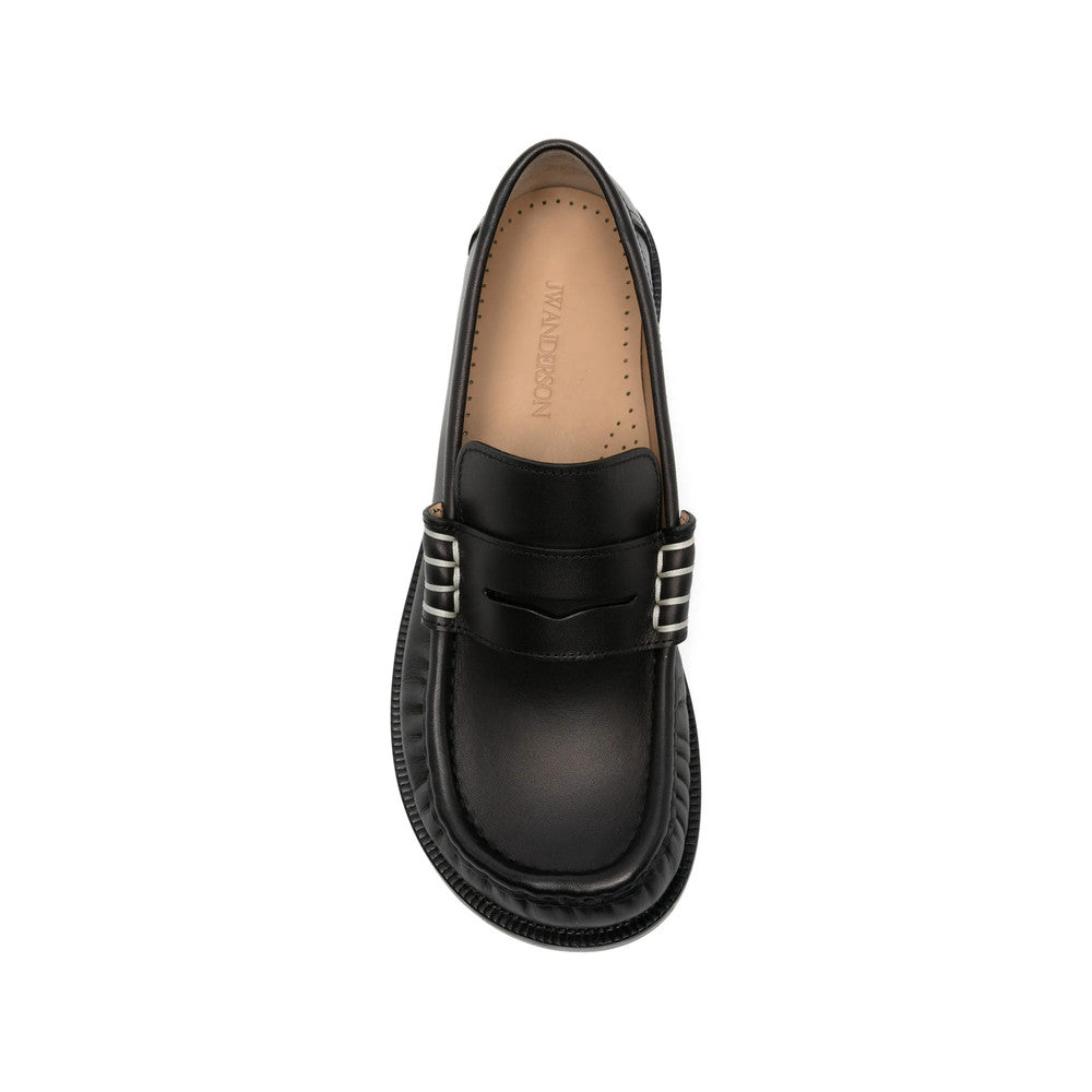 Black Slip On Loafers 2