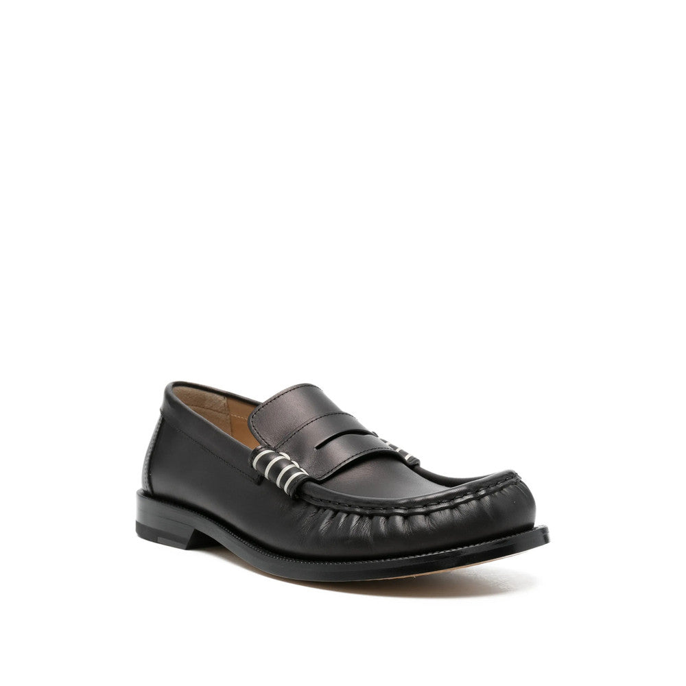 Black Slip On Loafers 4