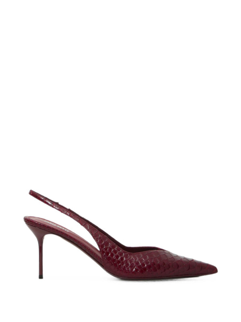 Bordeaux Textured Lidia Pumps 1