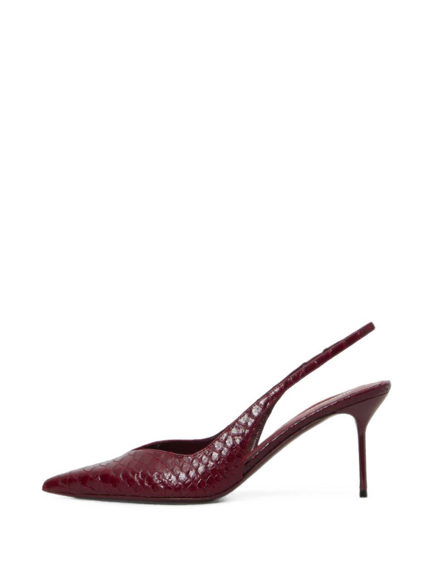 Bordeaux Textured Lidia Pumps 3