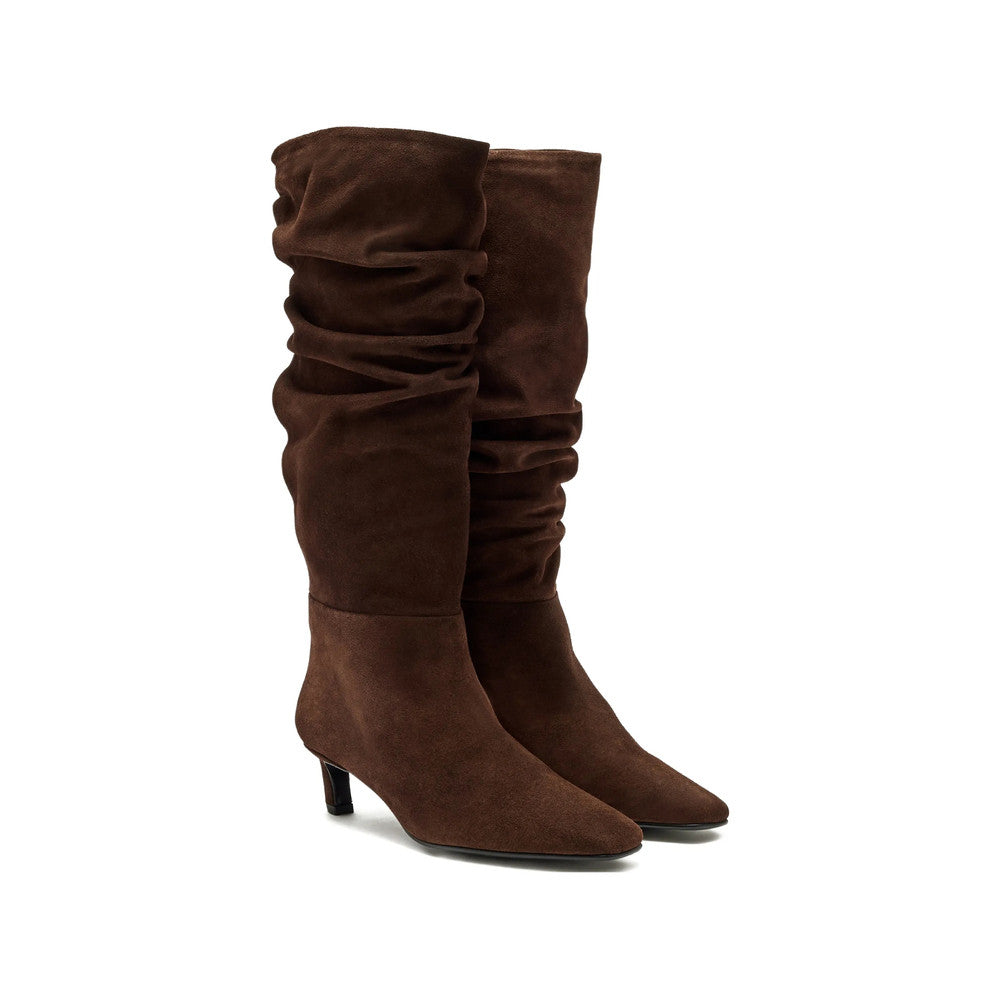 Brown Suede Subro Boots 3