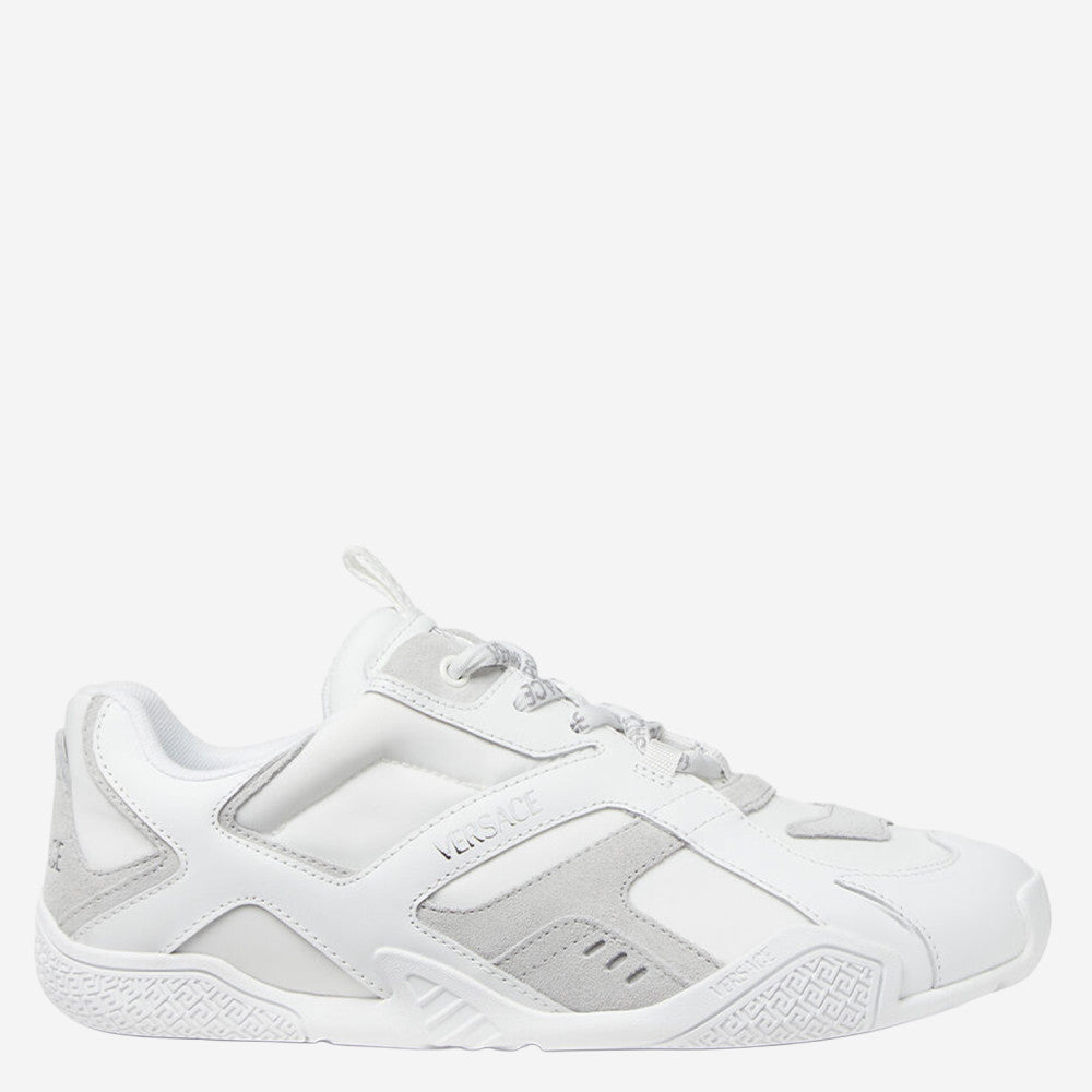 White Lace Up Sneakers 1