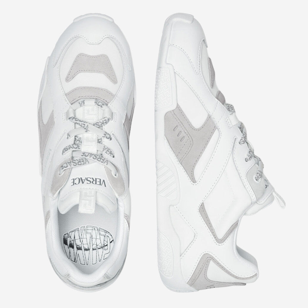 White Lace Up Sneakers 2