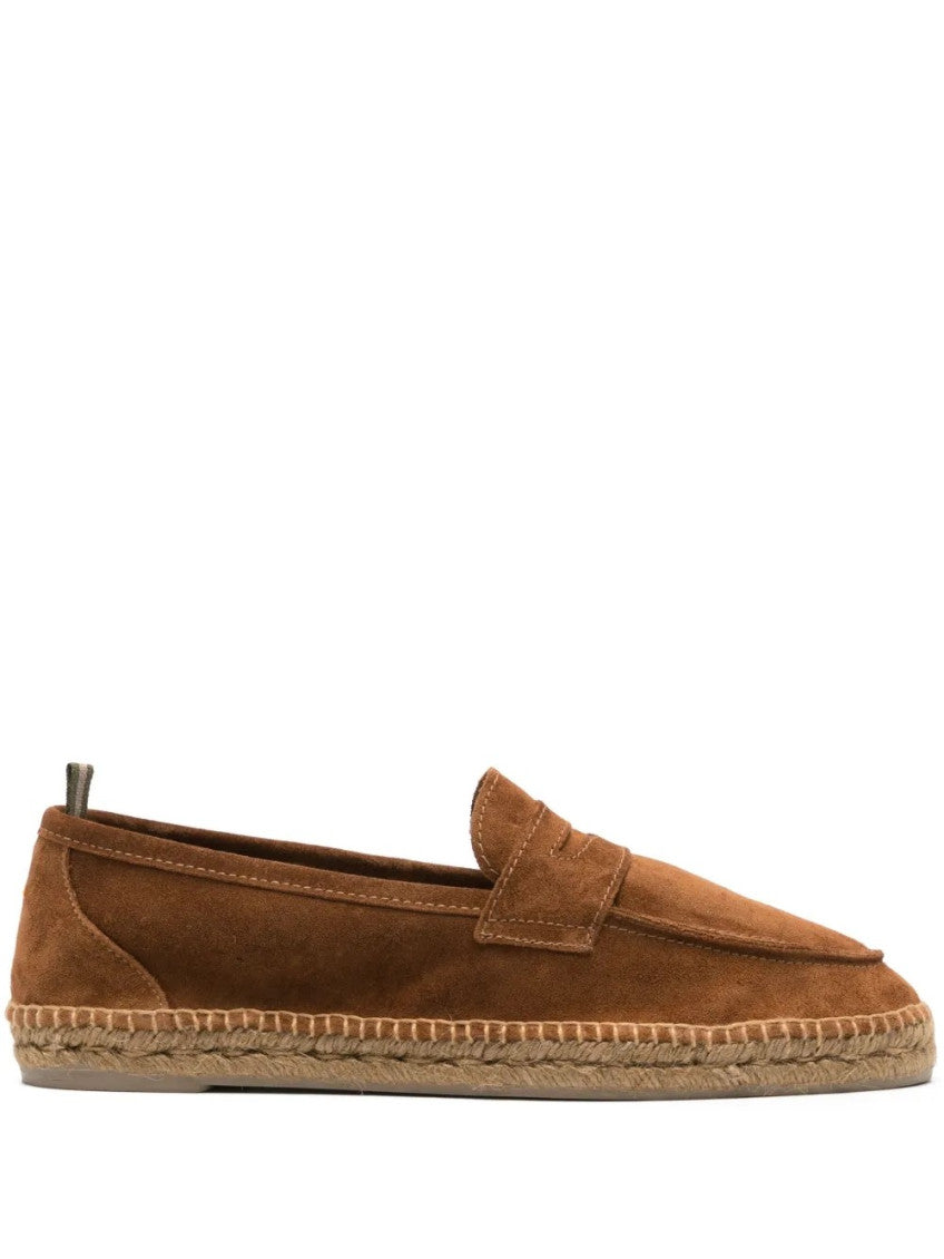 Brown Slip On Espadrilles 2
