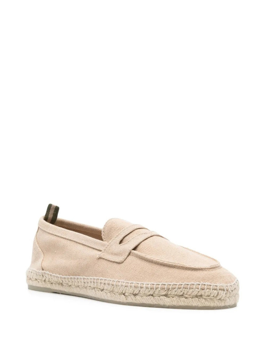 Beige Slip On Espadrilles 3