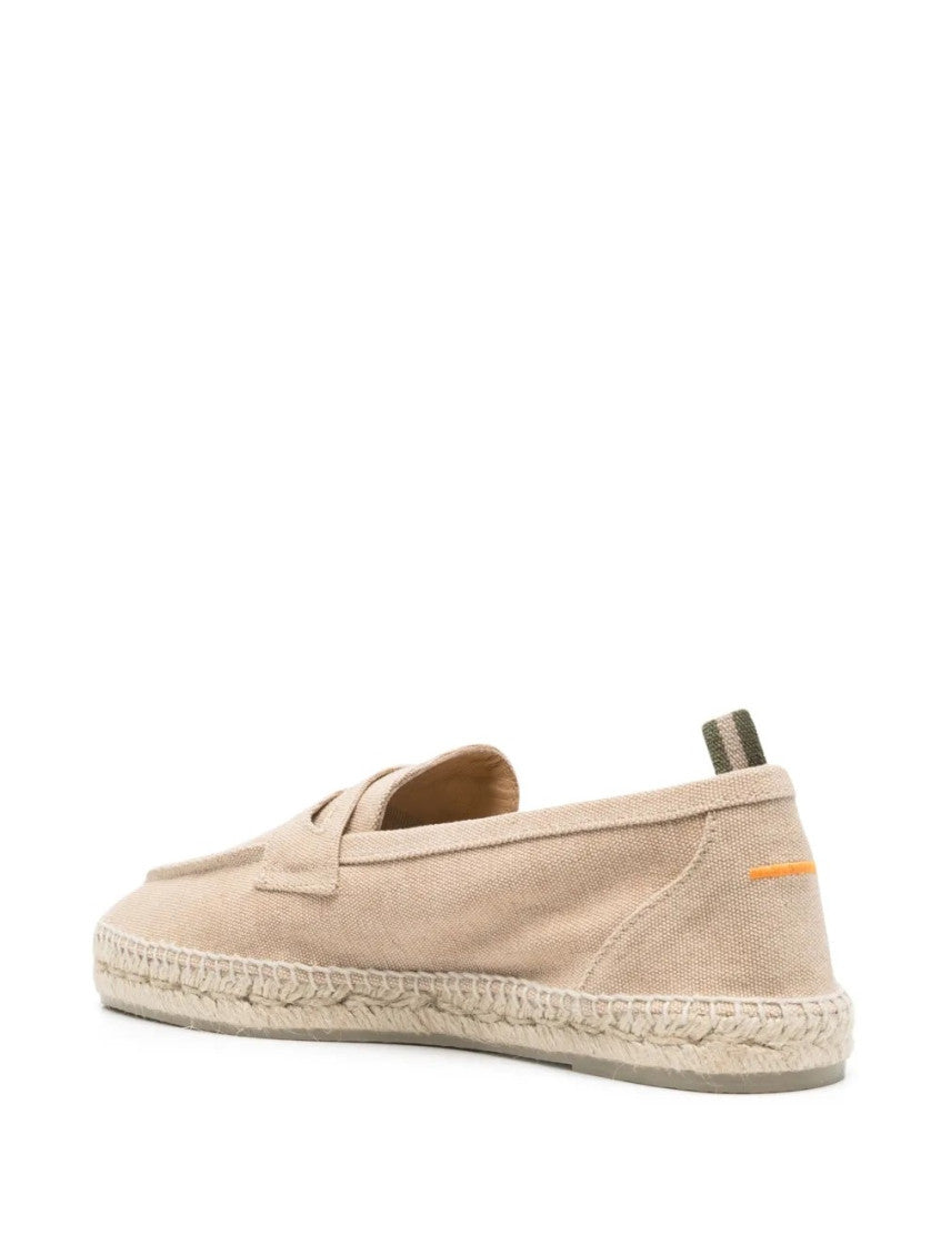 Beige Slip On Espadrilles 5