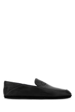 Black Leather Loafers 1