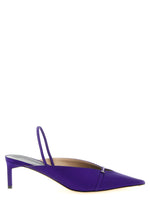 Purple Pointed Toe Pumps 1