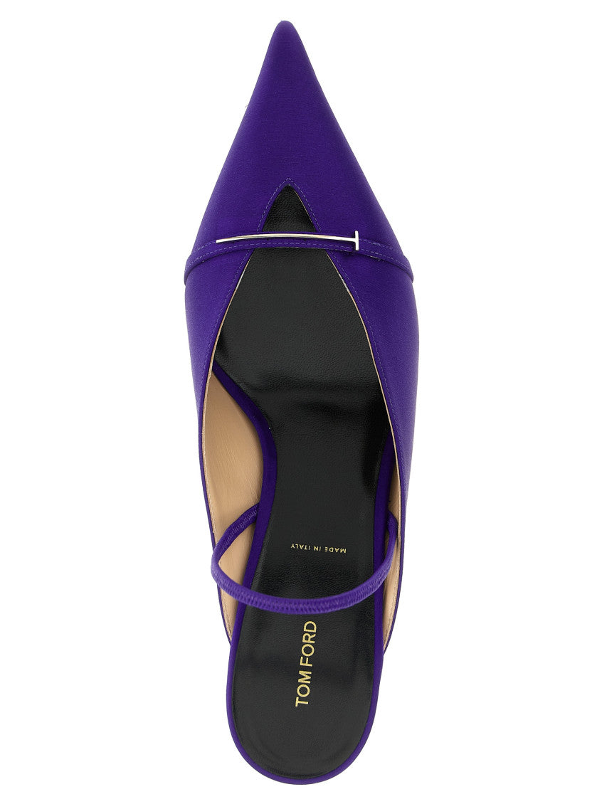 Purple Pointed Toe Pumps 4