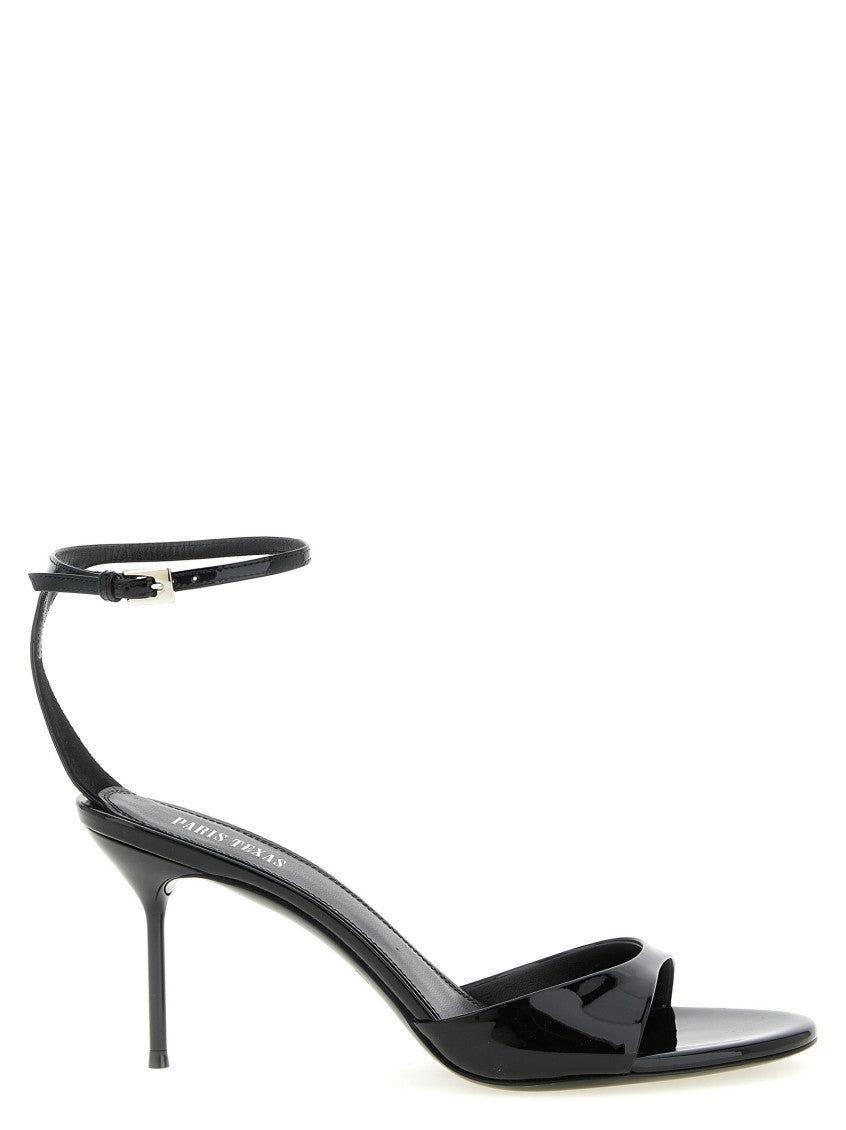 Black Leather Heels 1