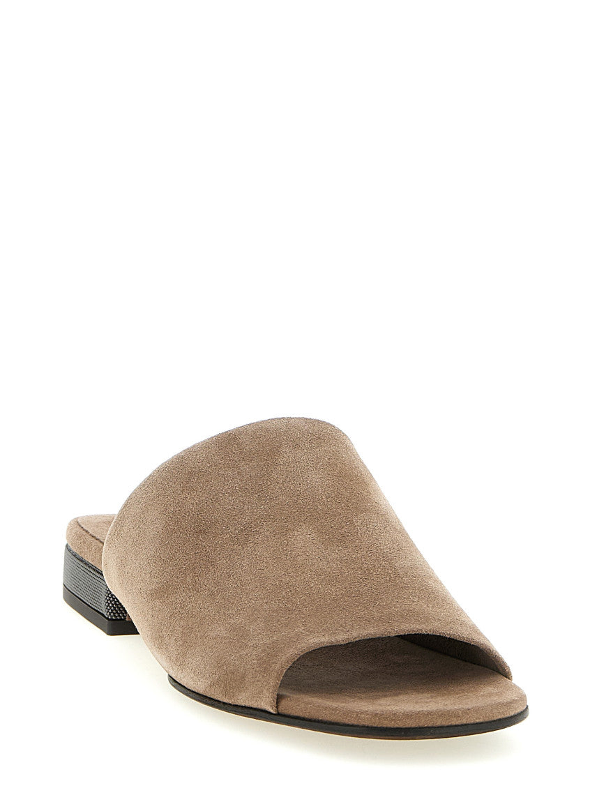 Brown Suede Sandals 2