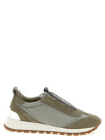 Green Slip On Sneakers 1