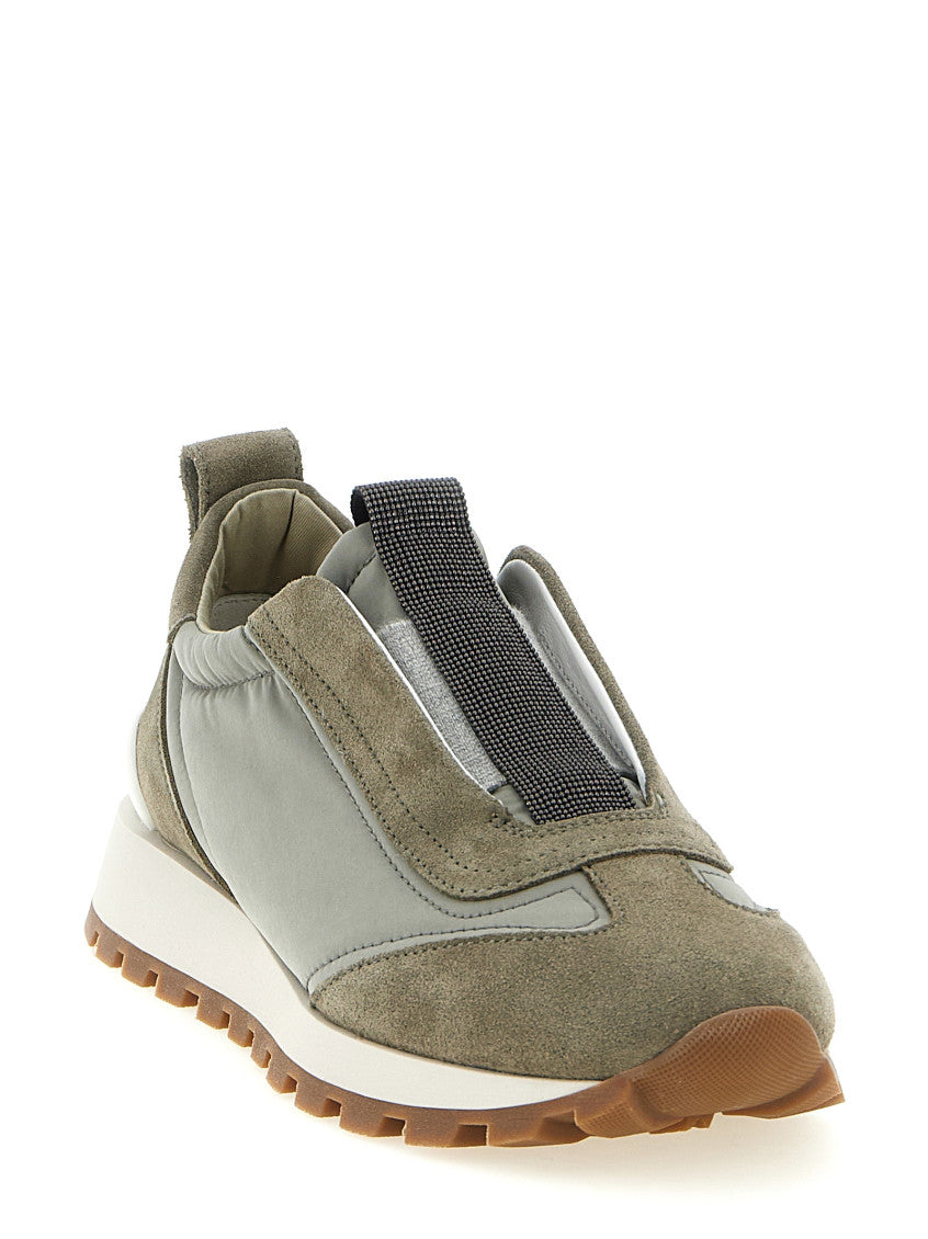 Green Slip On Sneakers 2