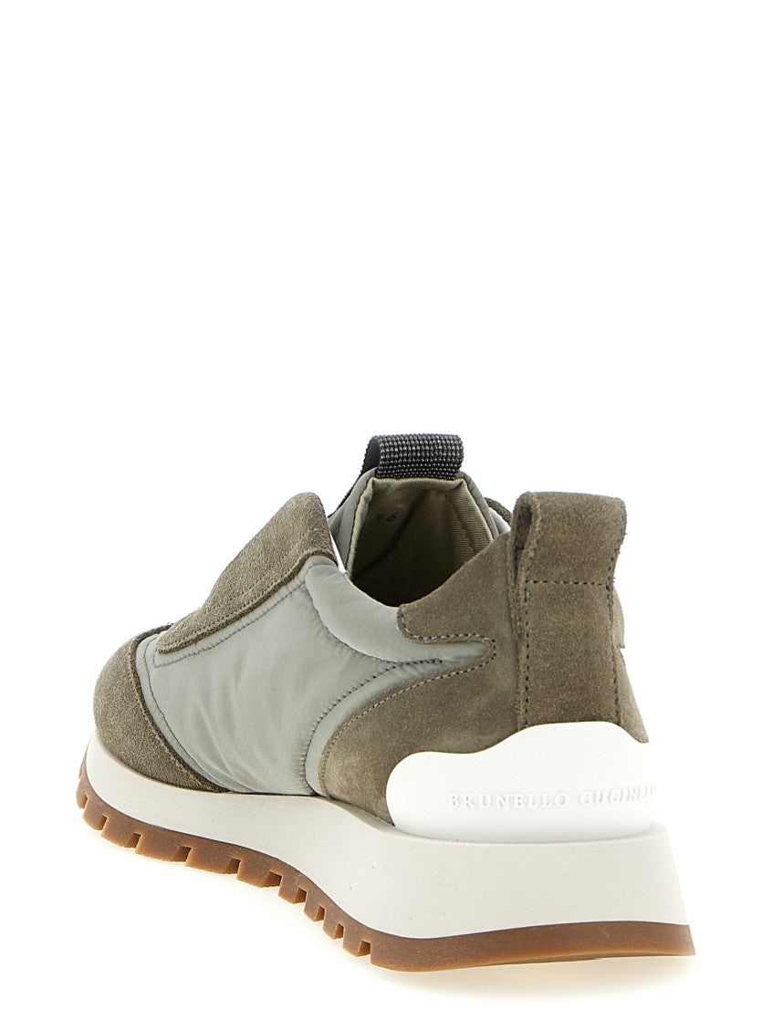 Green Slip On Sneakers 3
