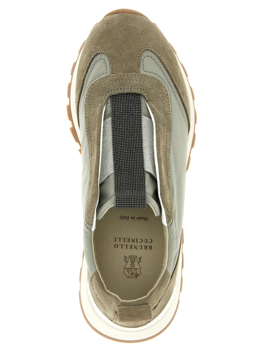 Green Slip On Sneakers 4