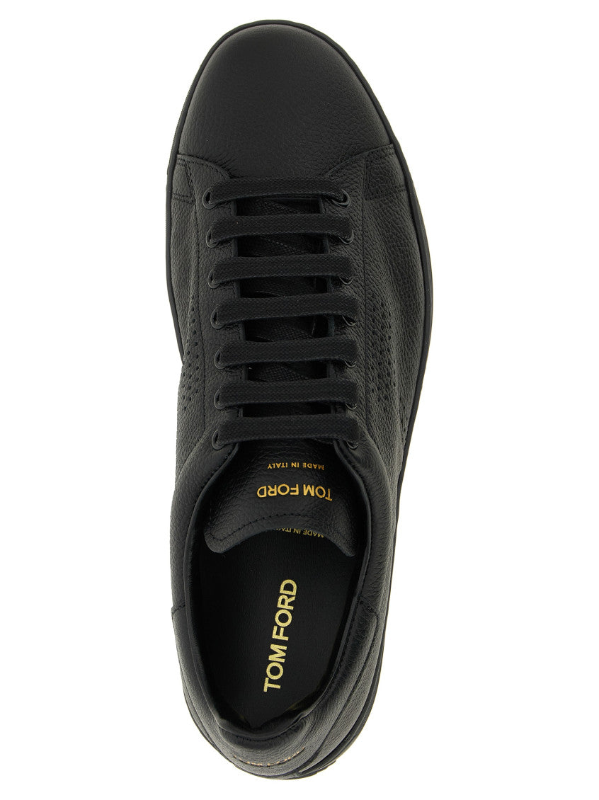 Black Lace Up Sneakers 4
