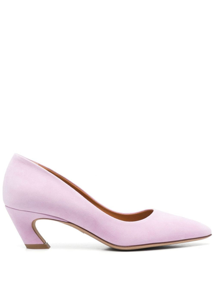 Light Purple Pink Oli Leather Pumps 1
