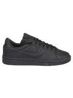 Black Round Toe Sneakers 1