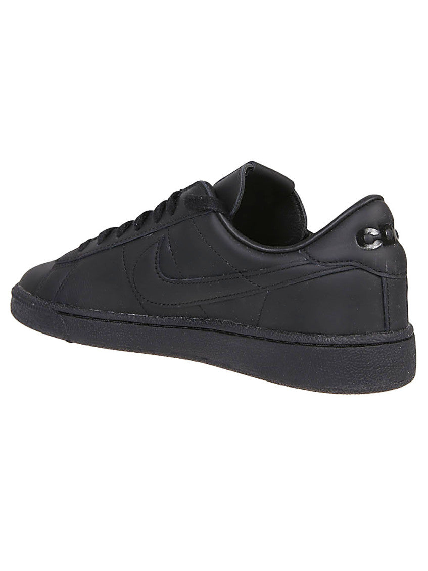 Black Round Toe Sneakers 3
