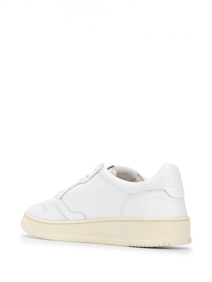White Low Top Sneakers 5