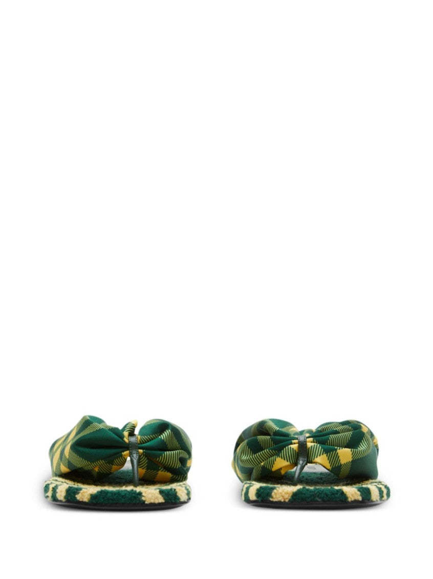 Green Slip On Slides 5
