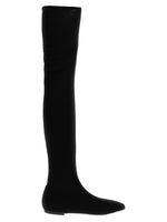 Black Cuissard Jersey Boots 1
