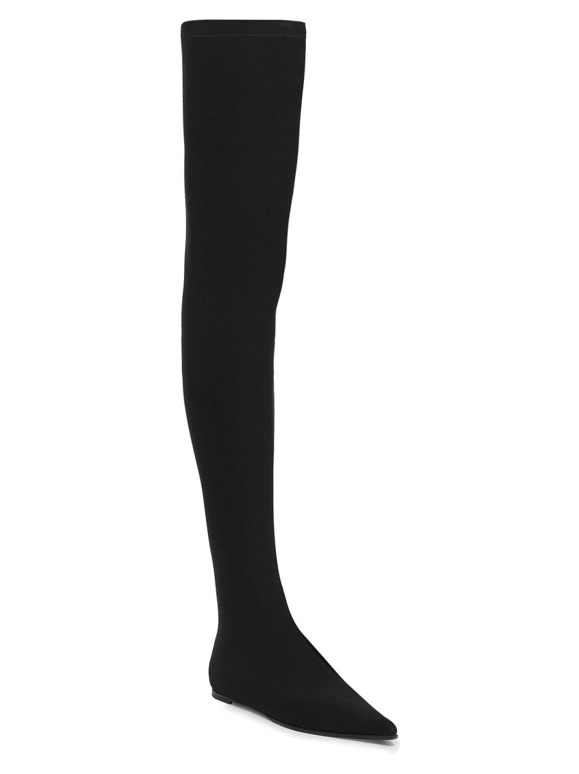 Black Cuissard Jersey Boots 2