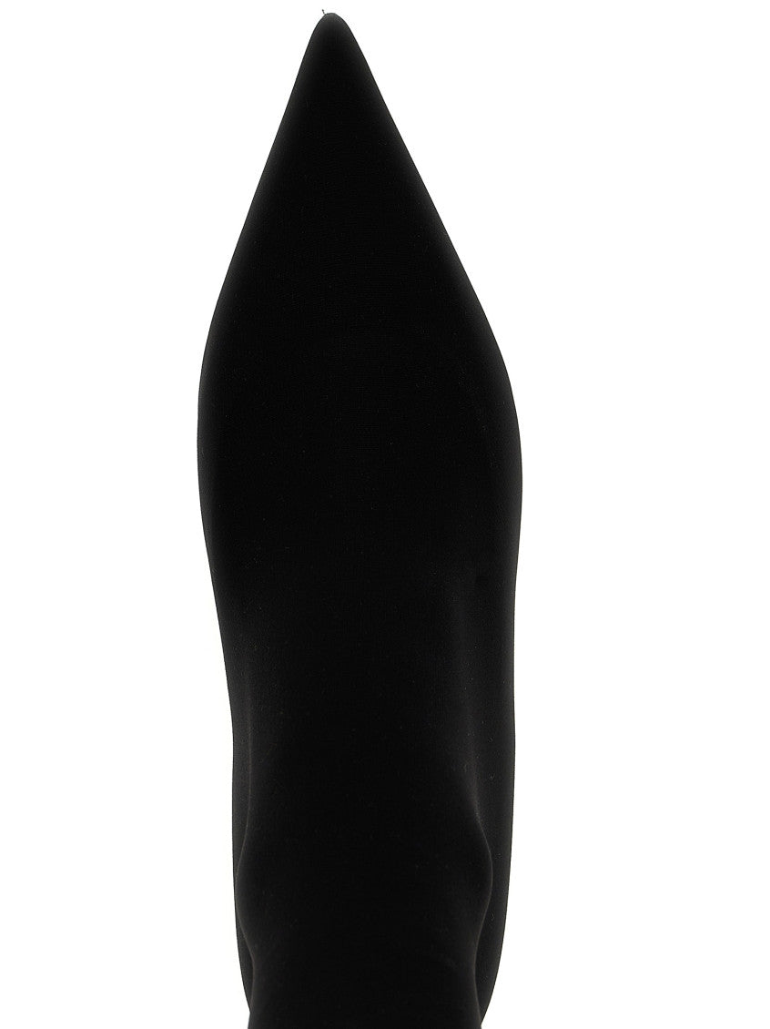 Black Cuissard Jersey Boots 4
