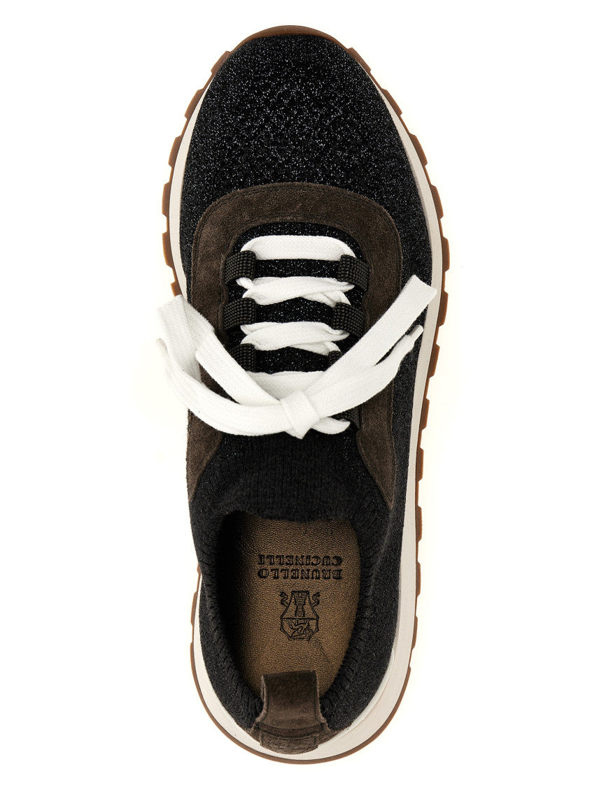 Dark Grey Lace Up Sneakers 4