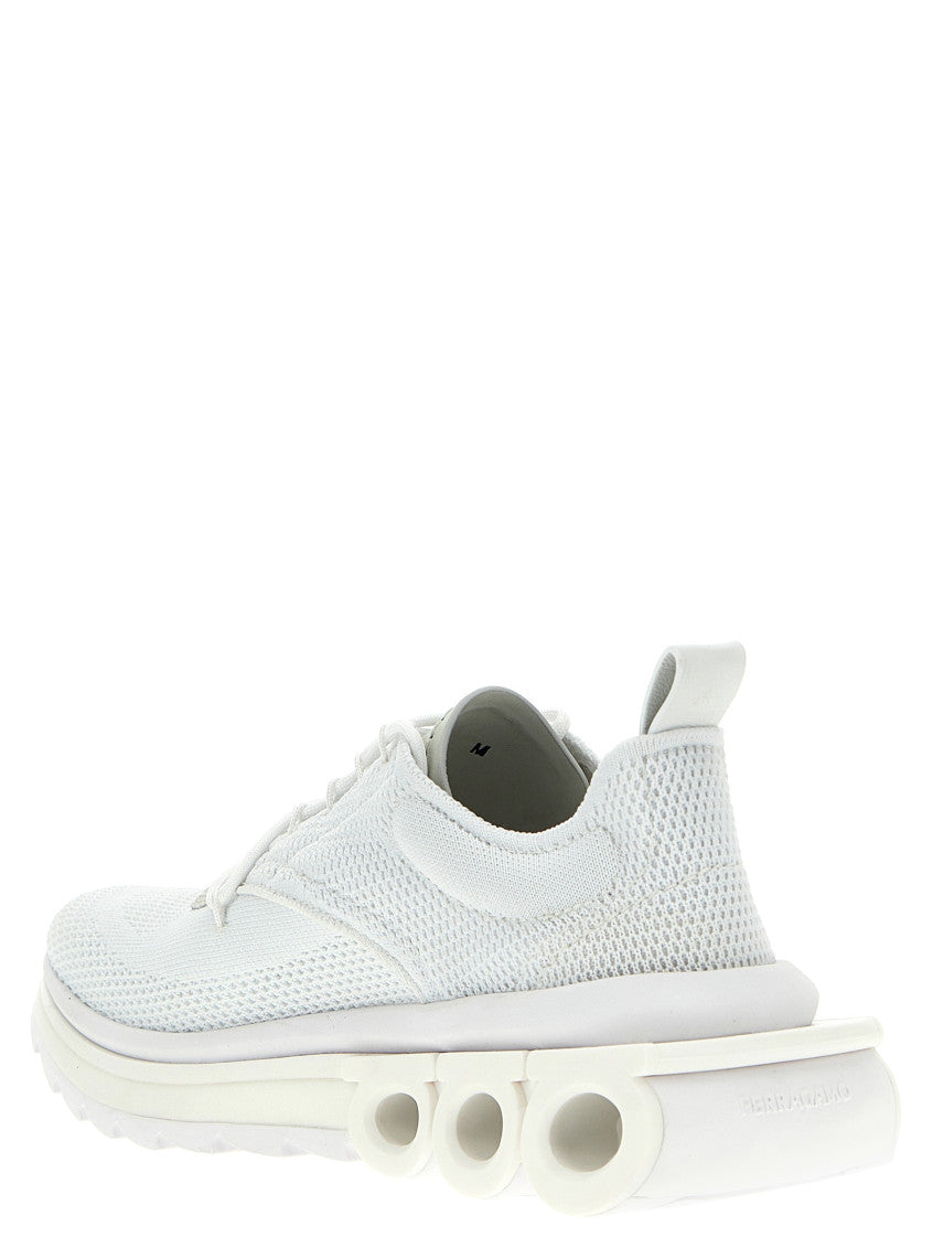 White Lace Up Sneakers 2