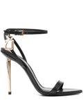 Black Leather Heels 1