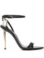 Black Leather Heels 1