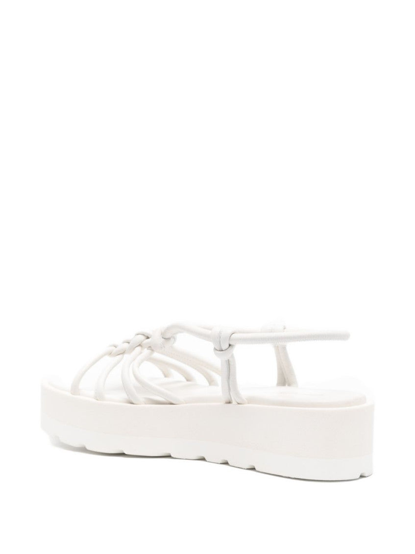 White Open-toe Sandals 4