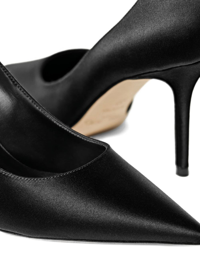 Black Leather Pumps 3