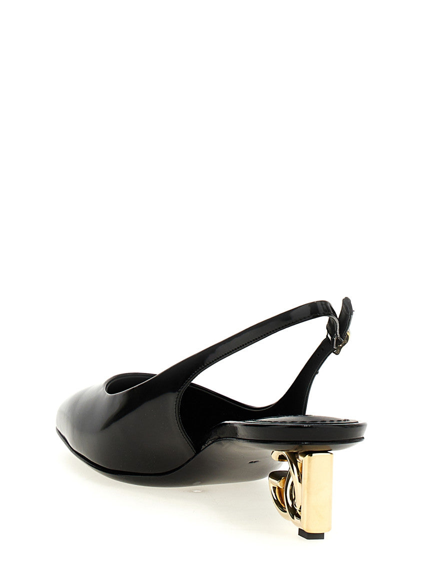 Black Slingback Pumps 3
