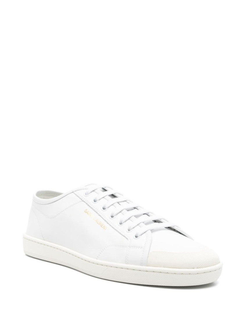 White Laced Sneakers 3