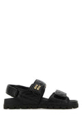 Black Leather Sandals 1