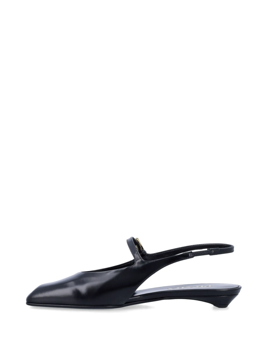 Black Slingback Ballet Flats 4