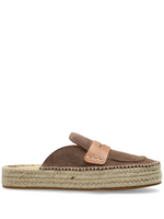 Brown Slip On Espadrilles 1