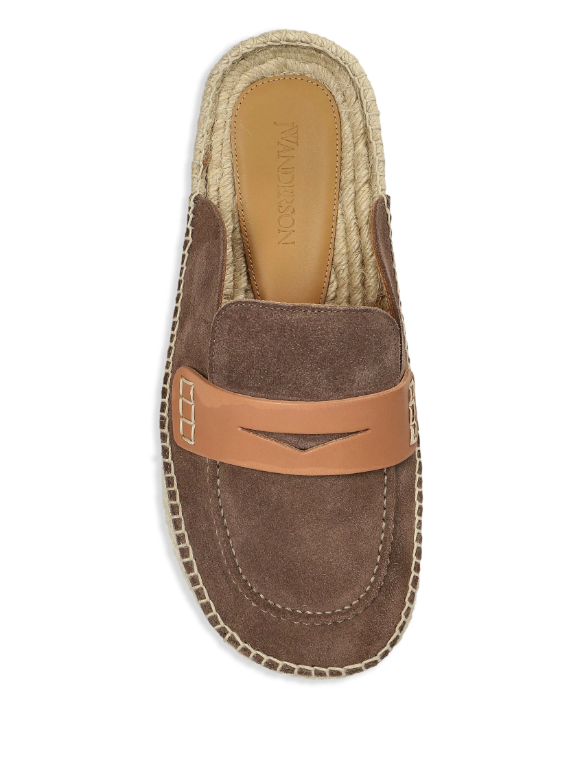 Brown Slip On Espadrilles 5